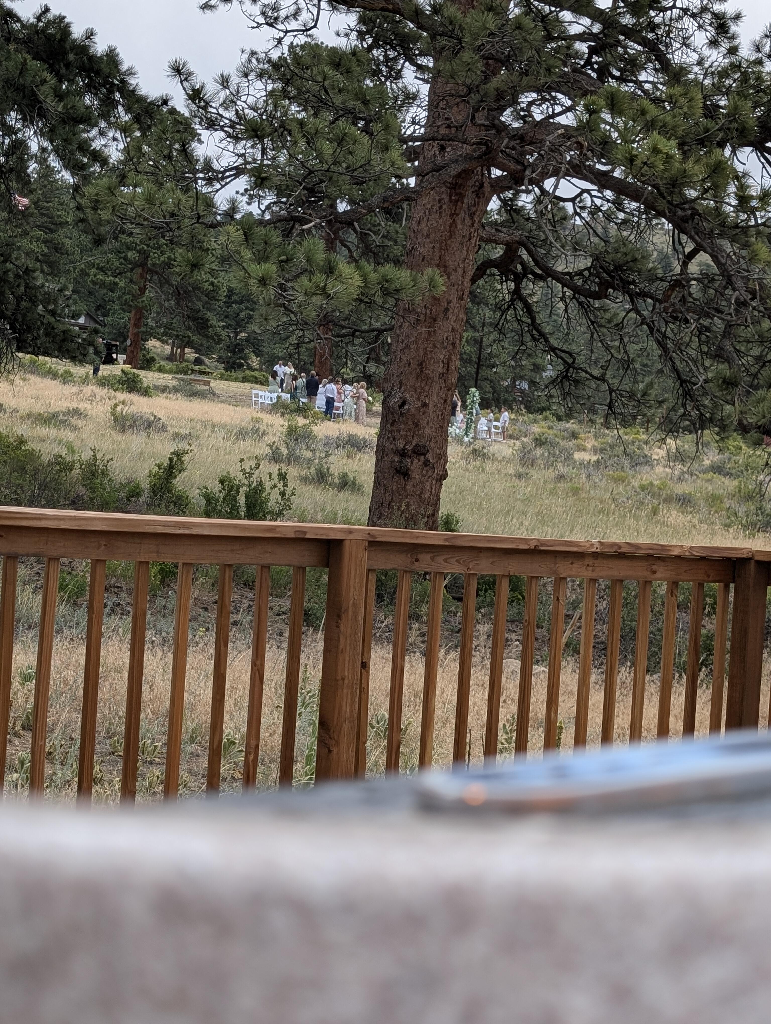 Here comes the bride~